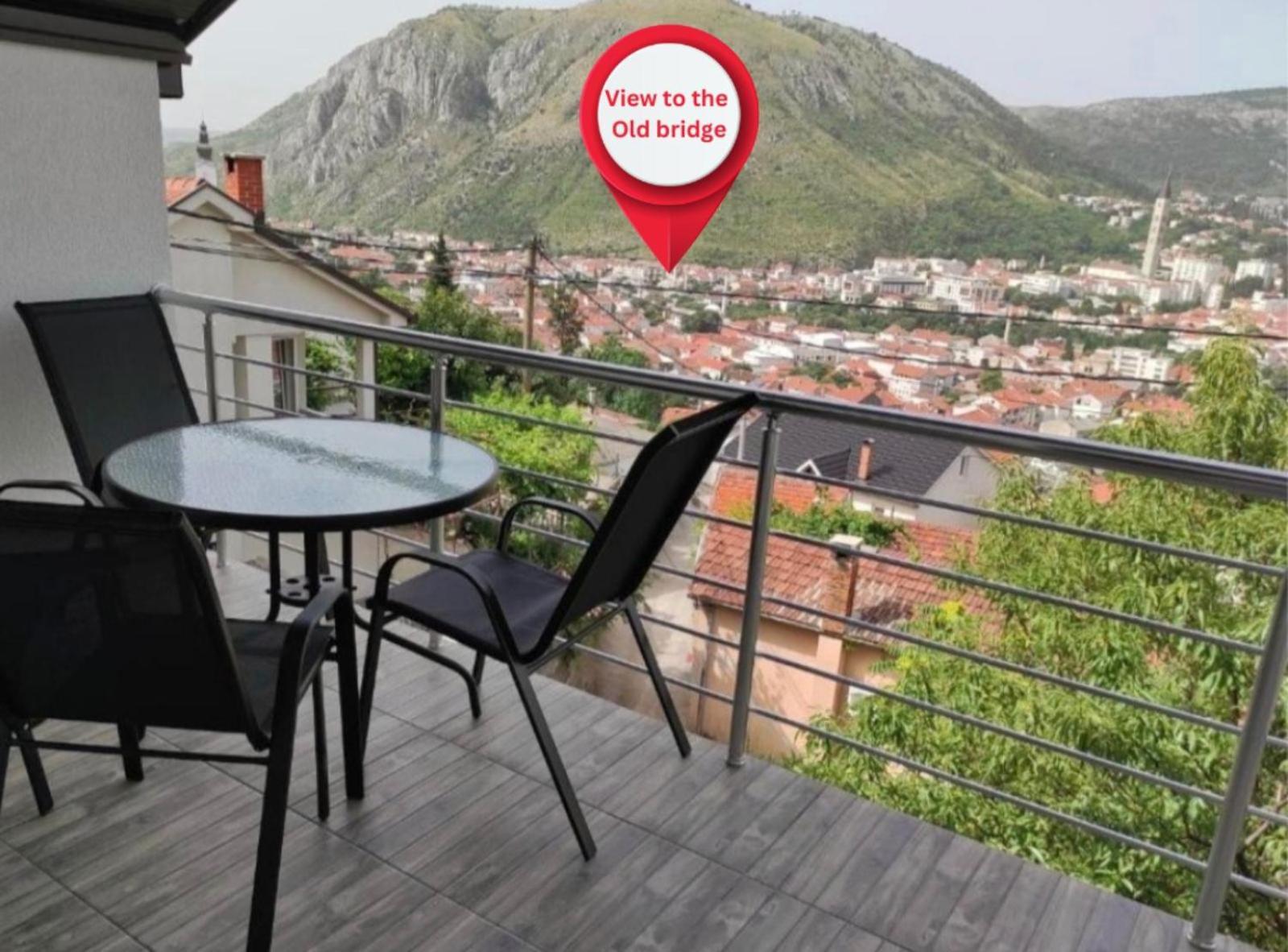 View Of The City - Studio Apartment 2 Mostar Bagian luar foto